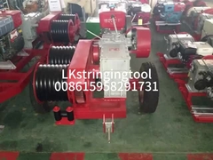 5T Double Capstan Cable Winch เครื่องขนสายไฟฟ้า