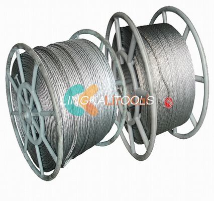 ความแข็งแรง Anti Twist สายเหล็กผสม 12MM สําหรับการดึงตัวนําเดียวหรือ OPGW