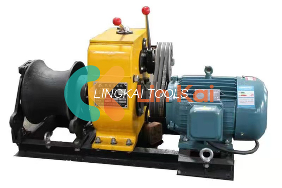 ความเร็วสูง RPM ไฟฟ้า Capstan Winch ขับโดยเข็มขัด