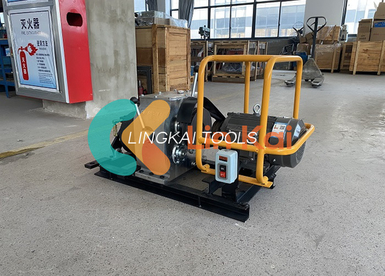 3KW ถึง 4KW เครื่องดึงลวดสายกลองที่ถอดได้ด้วยแรงดึง 30 Kn ถึง 50 Kn