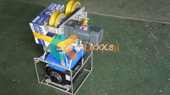 เครื่องดึงหุ่นยนต์ย้าย ZZC350 สําหรับการติดตั้งสายร้อน OPGW