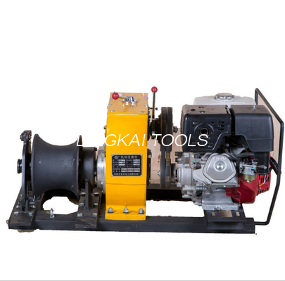เครื่องกว้านกว้านแบบพกพาสำหรับงานก่อสร้าง Power Winch 8 Ton