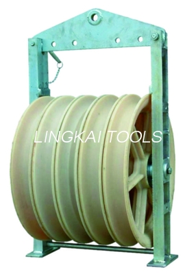 ยางเรียงราย 60KN มัดไนล่อนเดี่ยว 660MM Stringing Block
