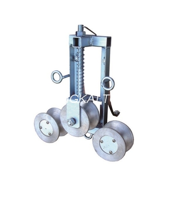 Conductor Earth Grounding Wire String Pulley Block สำหรับการร้อย