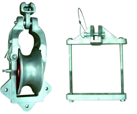 Universal 10kn Transmission Stringing Blocks ลูกรอกอลูมิเนียมแขวนเดี่ยว