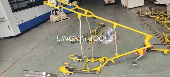 สองสี่ Bundle Conductors Overhead Line รถเข็นจักรยานเครื่องมือคบ